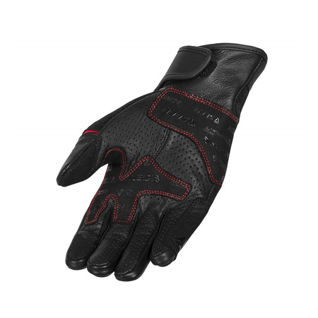 Rękawice miejskie SECA AXIS MESH II RED czarny czerwony