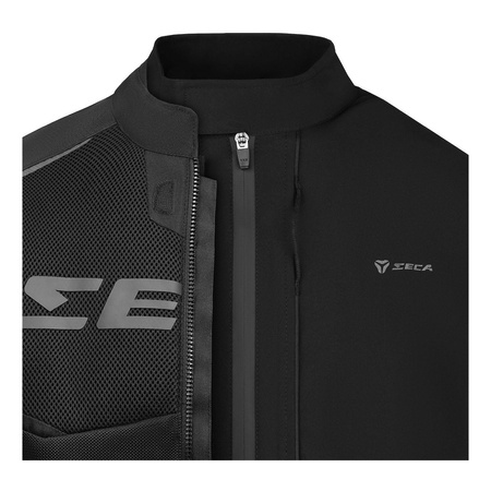 Kurtka tekstylna SECA AIRFLOW III BLACK czarny