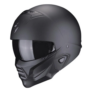 Kask otwarty SCORPION EXO-COMBAT II SOLID MATT BLACK czarny mat