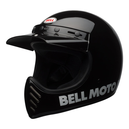 Kask integralny BELL MOTO-3 CLASSIC BLACK czarny