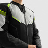 Kurtka tekstylna REBELHORN HIFLOW V BLACK/GREY/FLUO YELLOW czarny szary żółty fluo