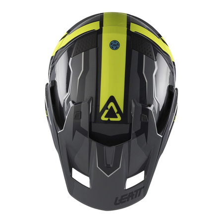 Kask cross z goglami LEATT ADV 7.5 HI-VIZ YELLOW żółty fluo