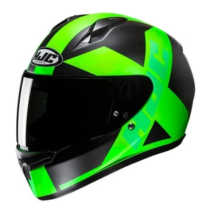 Kask integralny HJC C10 TEZ FLUO GREEN/BLACK zielony fluo czarny