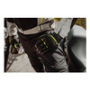 Rękawice miejskie SECA AXIS MESH II FLUO YELLOW czarny żółty fluo