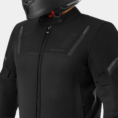 Kurtka tekstylna SHIMA RUSH 3.0 AIR G2 BLACK czarny