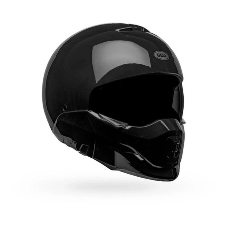 Kask szczękowy BELL BROOZER SOLID BLACK czarny