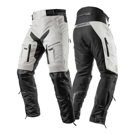 Spodnie tekstylne SHIMA RIFT GREY szary czarny