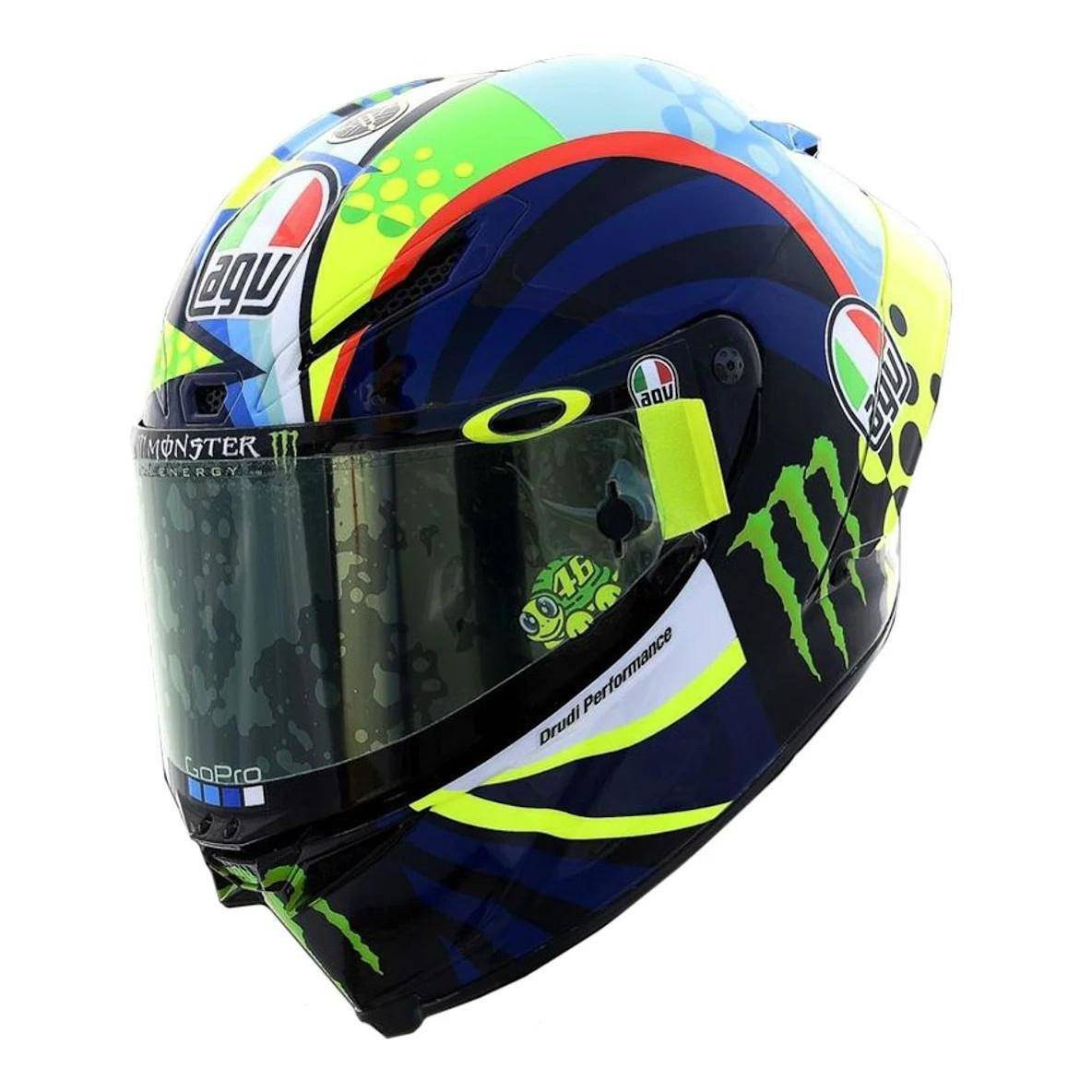 Kask Integralny Agv Pista Gp Rr Rossi Winter Test Czarny Ty