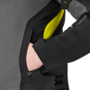 Kurtka tekstylna SHIMA RUSH 2.0 VENTED FLUO szary żółty fluo czarny
