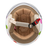 Kask otwarty NZI PASARELA LUNAR MULTICOLOR MATT biały czerwony niebieski różowy żółty