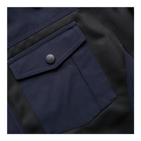 Kurtka tekstylna BROGER CALIFORNIA NAVY BLUE/BLACK granatowy czarny