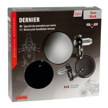 Lusterka LAMPA DERNIER BLACK