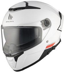 Kask integralny MT THUNDER 4 SV SOLID GLOSS PEARL WHITE biały