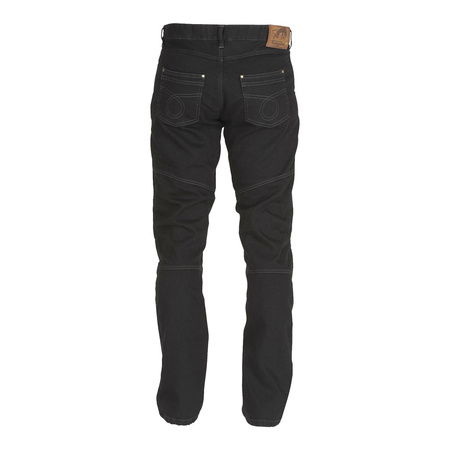 Jeansy motocyklowe FURYGAN D02 STRECH BLACK czarny