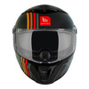 Kask integralny MT THUNDER 4 SV MIL MATT BLACK czarny czerwony żółty