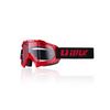 Gogle motocyklowe IMX MUD RED SZYBA CLEAR czerwony czarny