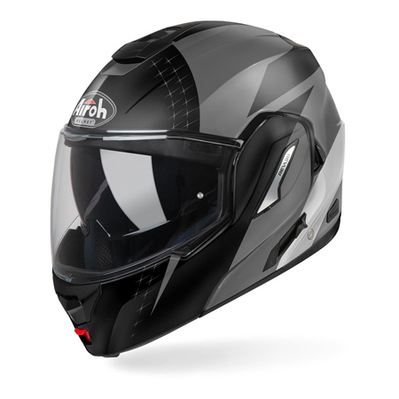 Kask szczękowy Airoh REV 19 LEADEN ANTHRACITE MATT szary czarny