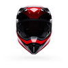Kask cross BELL MX-10 MIPS WAVE RED BLACK czerwony czarny