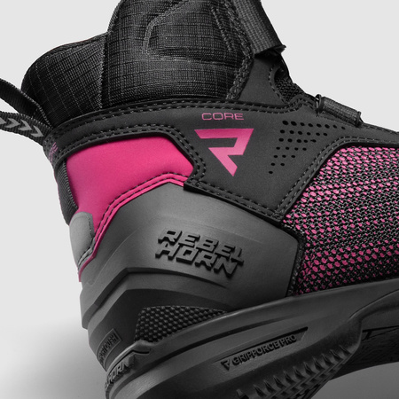 Buty krótkie REBELHORN CORE BLACK/PINK czarny różowy