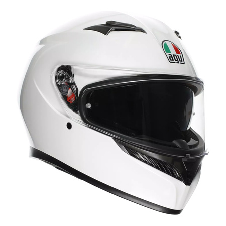 Kask integralny AGV K3 MONO WHITE biały