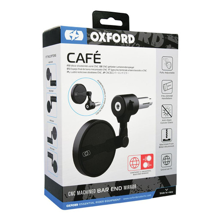 Lusterko OXFORD CAFE BLACK czarny