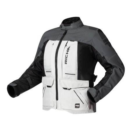 Kurtka tekstylna damska RICHA INFINITY 3 ADVENTURE LADY GREY szary