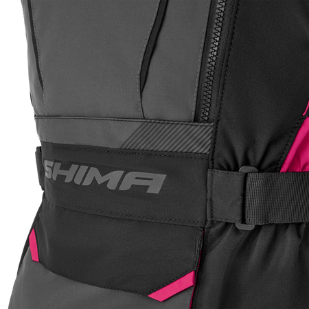 Kurtka tekstylna damska SHIMA HERO 2.0 LADY PINK czarny szary różowy