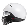Kask otwarty HJC I20 PEARL WHITE biały czarny