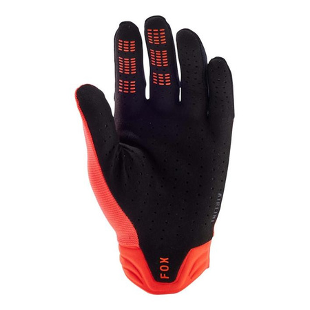 Rękawice cross dziecięce FOX JUNIOR AIRLINE FLUO ORANGE pomarańczowy fluo
