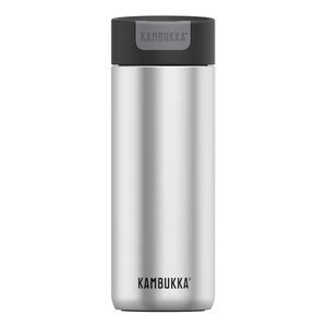 Kubek termiczny KAMBUKKA OLYMPUS Stainless steel 500ml srebrny czarny szary