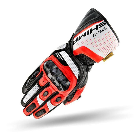 Rękawice sportowe SHIMA STR-2 RED czerwony fluo biały czarny