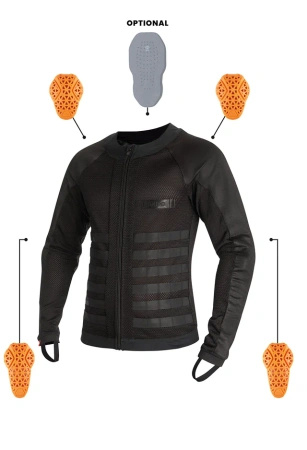 Kurtka tekstylna PANDO MOTO COMMANDO BLACK czarny