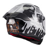 Kask integralny AXXIS FENIX CYBERPUNK C4 GLOSS szary czarny