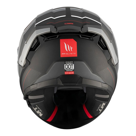Kask integralny MT THUNDER 4 SV R25 MATT BLACK/GREY czarny szary