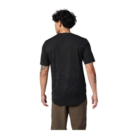 Koszulka rowerowa FOX RANGER TRU DRI BLACK czarny
