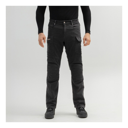 Jeansy motocyklowe BROGER BRONX BLACK czarny