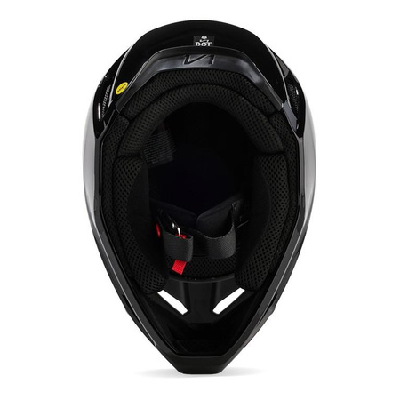 Kask cross FOX V1 SOLID BLACK czarny