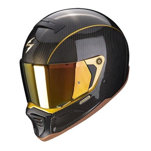 Kask integralny SCORPION EXO-HX1 CARBON SE BLACK/GOLD czarny złoty