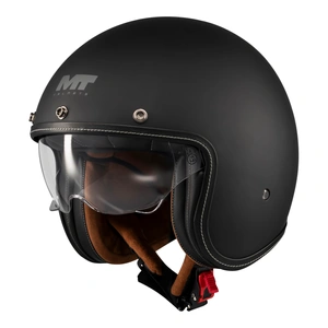 Kask otwarty MT LE MANS 2 SV S PURE BLACK MATT czarny mat