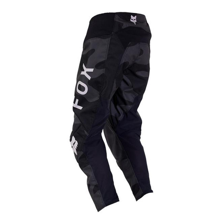 Spodnie cross dziecięce FOX JUNIOR 180 BNKR BLACK CAMO czarny szary