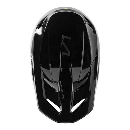 Kask cross FOX V1 SOLID BLACK czarny