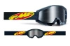 Gogle motocyklowe dziecięce FMF POWERCORE JUNIOR CORE BLACK SZYBA MIRROR SILVER czarny