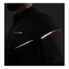 Kurtka tekstylna BROGER GRID BLACK/DARK GREY/RED czarny szary czerwony