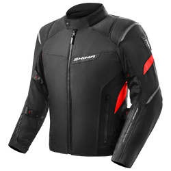 Kurtka tekstylna SHIMA RUSH 2.0 RED czarny czerwony