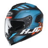 Kask integralny HJC C70 KORO BLUE/BLACK/ORANGE niebieski czarny pomarańczowy biały