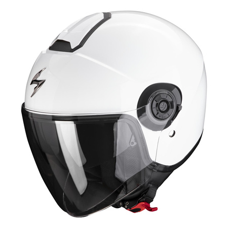 Kask otwarty SCORPION EXO-CITY II SOLID PEARL WHITE biały