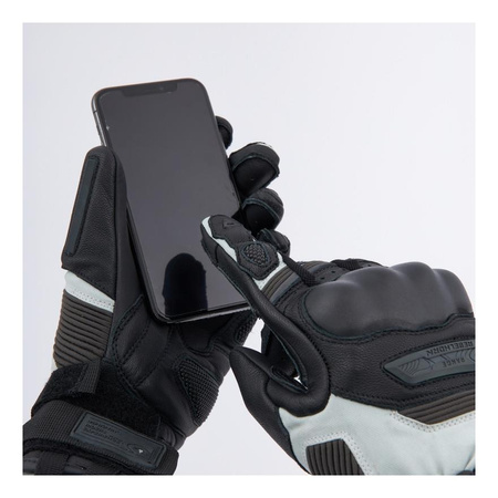 Rękawice szosowo-turystyczne REBELHORN RANGE BLACK/LIGHT GREY czarny szary