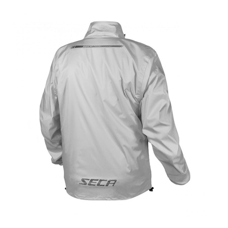 Kurtka przeciwdeszczowa SECA TYPHOON FLASH srebrny