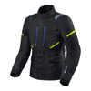 Kurtka tekstylna REVIT VERTICAL GTX BLACK czarny żółty fluo