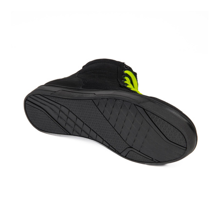 Buty krótkie OZONE TOWN BLACK/FLO YELLOW czarny żółty fluo